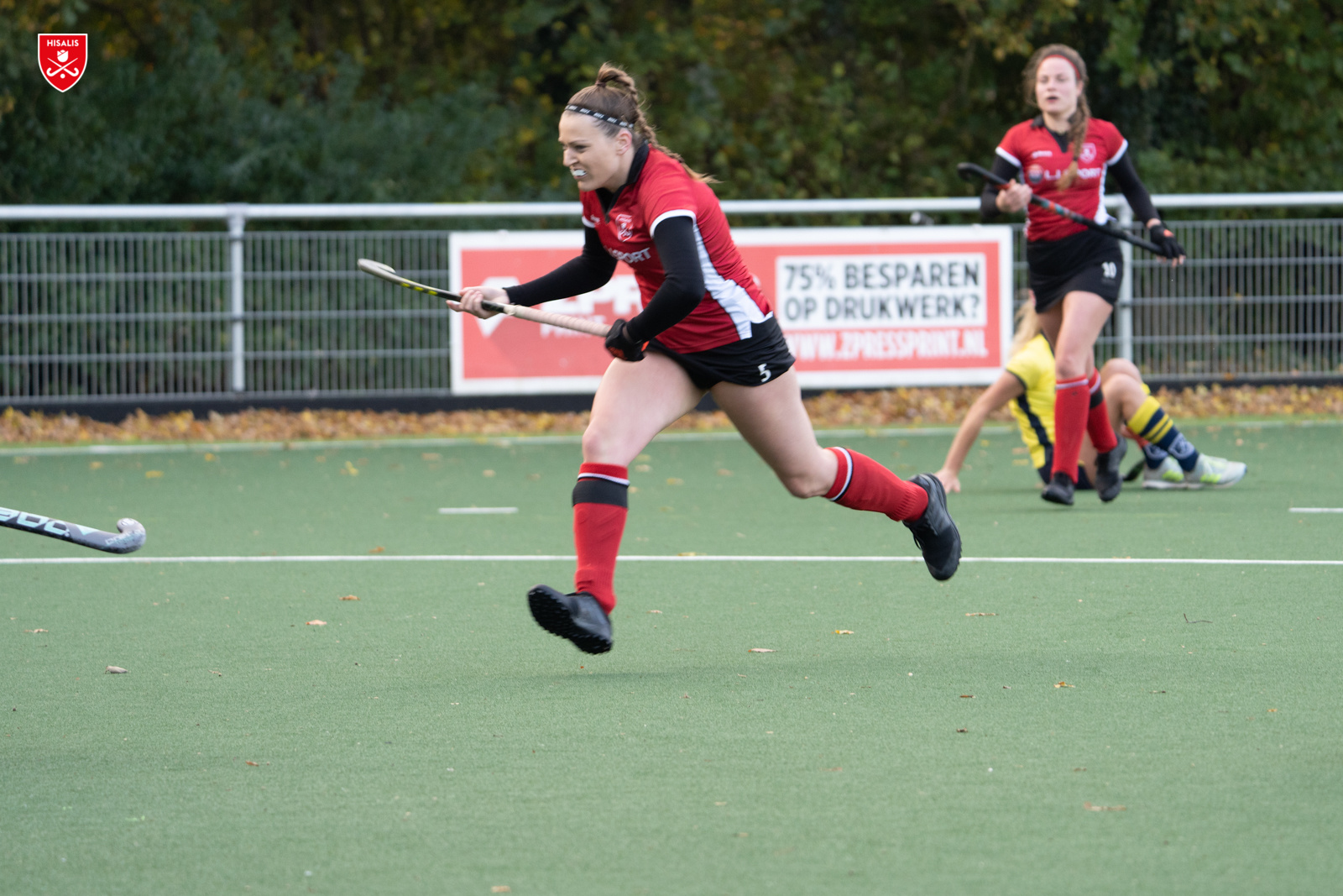 Benice Wielenga in actie